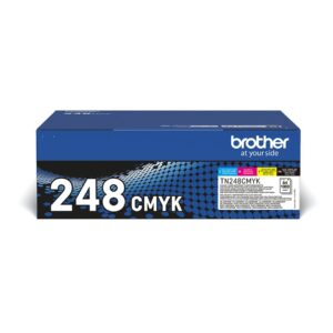 Brother TN-248VAL Toner originale  confezione 4 toner